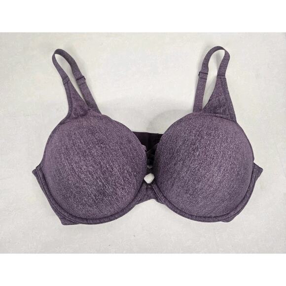 Torrid Curve Purple Lightly Padded Spring Bra Size 40DD - Picture 1 of 8
